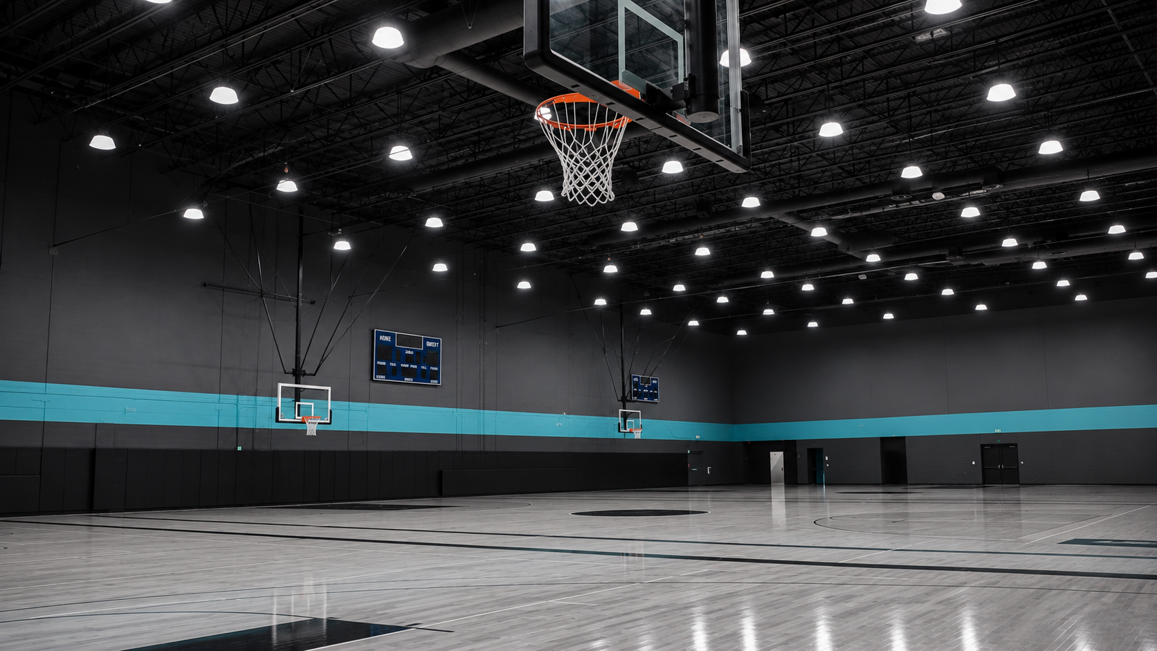 Basketball courts at Pick-A-Ball